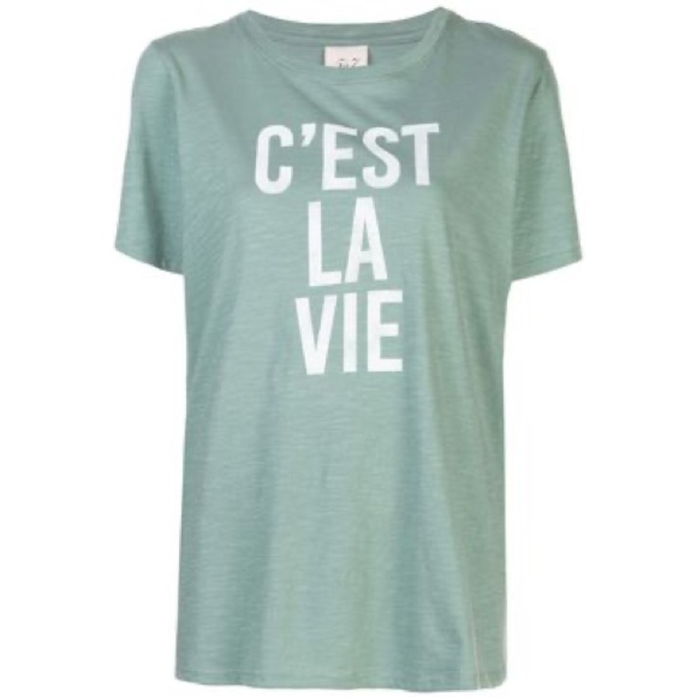 C'est la vie T-shirt Cinq á Sept NWOT